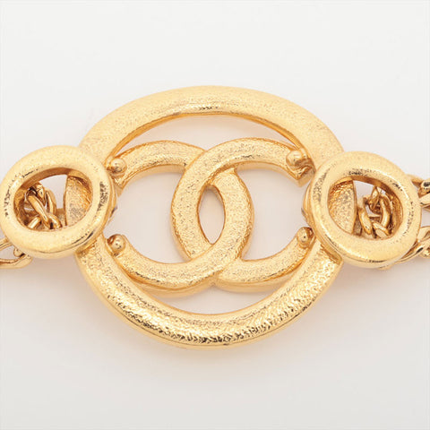 CHANEL C22S 2022 COCO Mark Choker Necklace gold WS15747