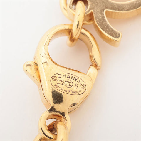 CHANEL C22S 2022 COCO Mark Choker Necklace gold WS15747
