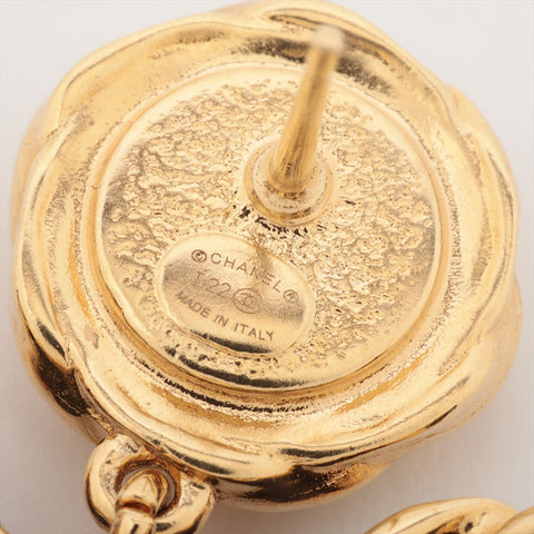 CHANEL Ribbon I22A 2022 Pierce gold WS15752