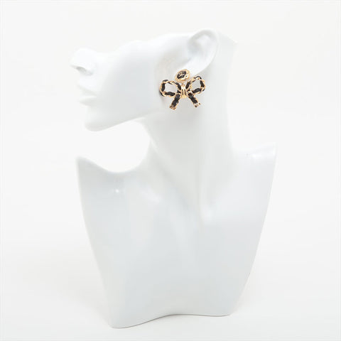 CHANEL Ribbon I22A 2022 Pierce gold WS15752
