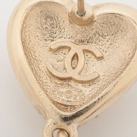 CHANEL P22B 2022 COCO Mark Heart Pierce gold WS15753