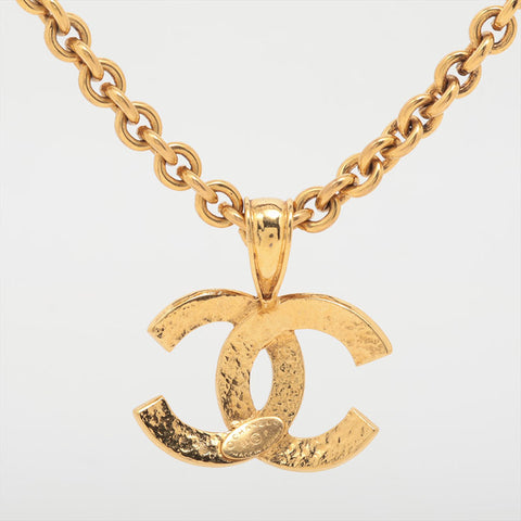 CHANEL 94P Chain 1994 COCO Mark Necklace gold WS15755
