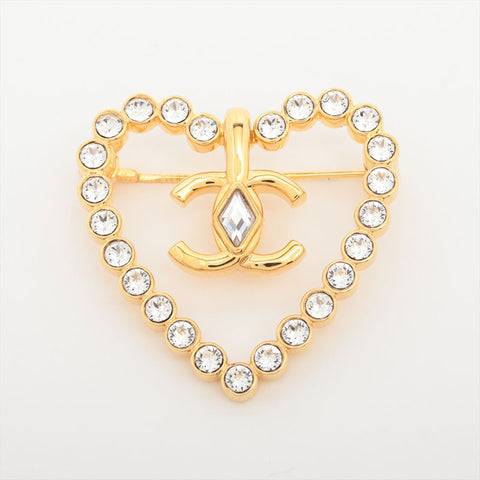 CHANEL L23C COCO 马克心形 2023 胸针 金色 WS15760