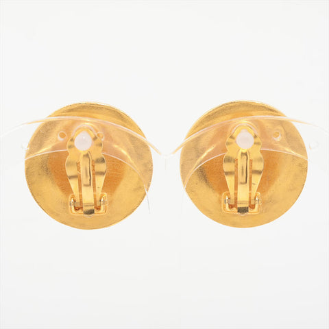 CHANEL 04A 2004 COCO Mark Coin Earring gold WS15764