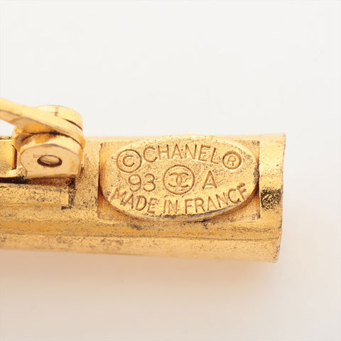 CHANEL 93A 1993 箭头 COCO 马克心形胸针 金色 WS15772