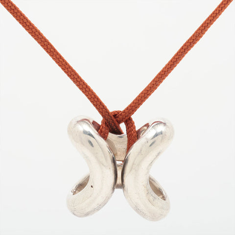 HERMES Ag925 Lima Necklace Silver WS15773