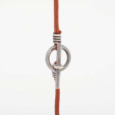 HERMES Ag925 Lima Necklace Silver WS15773