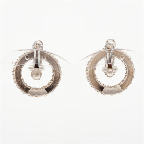 HERMES Earring Silver WS15774