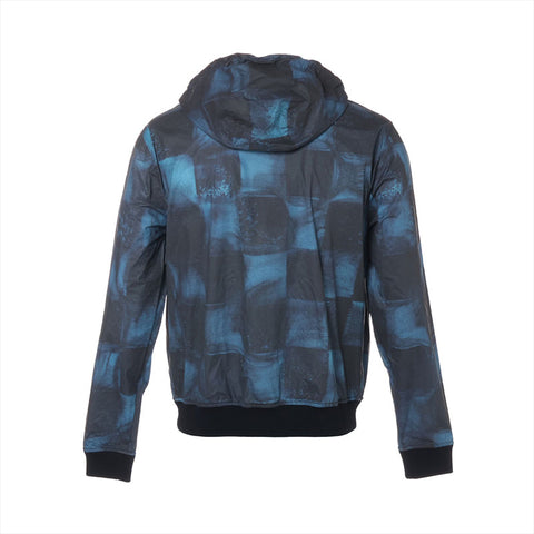 LOUIS VUITTON Size: XS Damier Salt Print Water-Repellent 21AW Jacket black WS15780