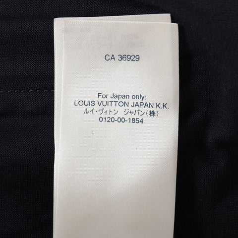 LOUIS VUITTON Size: XS Damier Salt Print Water-Repellent 21AW Jacket black WS15780