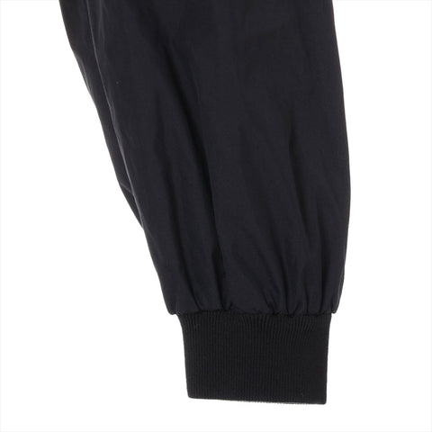 PRADA Size: 38 Cotton Short Cropped Bag Triangle Logo Jacket black WS15783