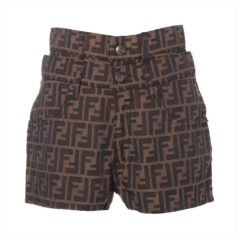 FENDI Size: 41 Zucca shorts Pants Brown WS15785