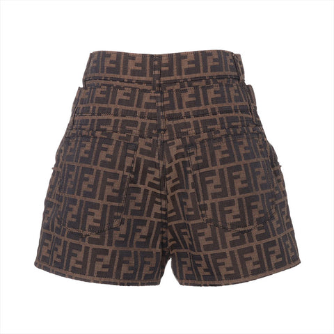FENDI Size: 41 Zucca shorts Pants Brown WS15785