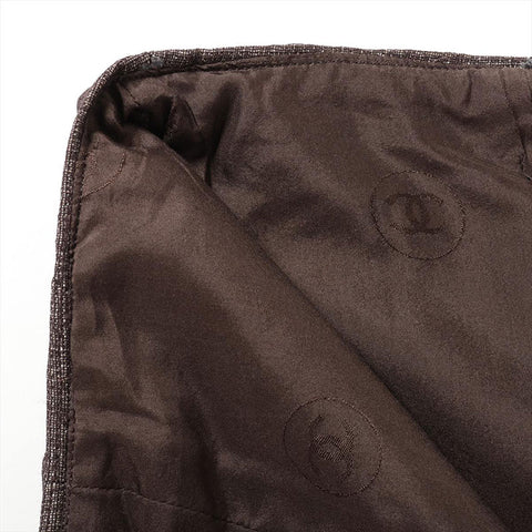 CHANEL Size: 38 Wool 99A Suit Skirt suit Brown WS15788