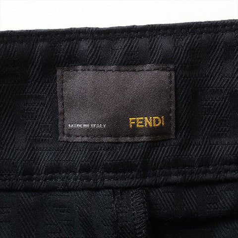 FENDI Size:42 Zucchino Cotton skirt black WS15795