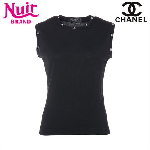 CHANEL Size:38 COCO Mark Tank top black WS15796