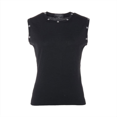 CHANEL Size:38 COCO Mark Tank top black WS15796