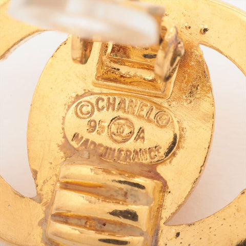 シャネル CHANEL 95A ココマーク ターンロック イヤリング ゴールド WS15806