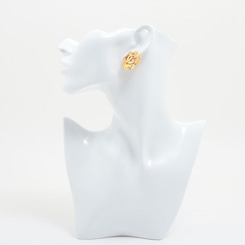 CHANEL 94P COCO Mark Earring gold WS15811