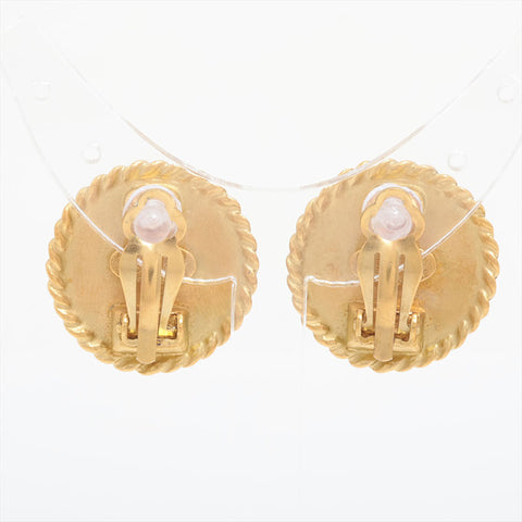 CHANEL 95C COCO Mark Earring gold WS15815