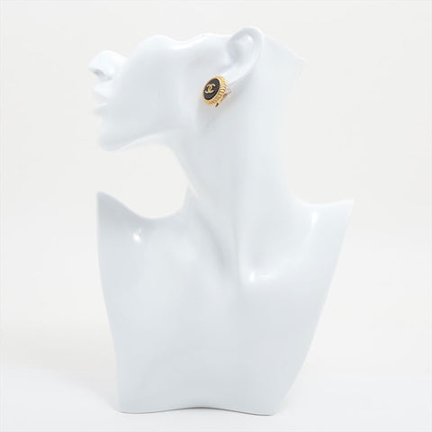 CHANEL 95C COCO Mark Earring gold WS15815