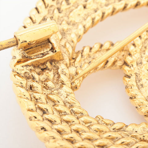 CHANEL 93P COCO Mark Brooch gold WS15818