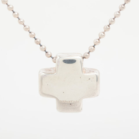 極美品 ティファニー TIFFANY&Co. 925 ローマンクロス ネックレス シルバー WS15830
