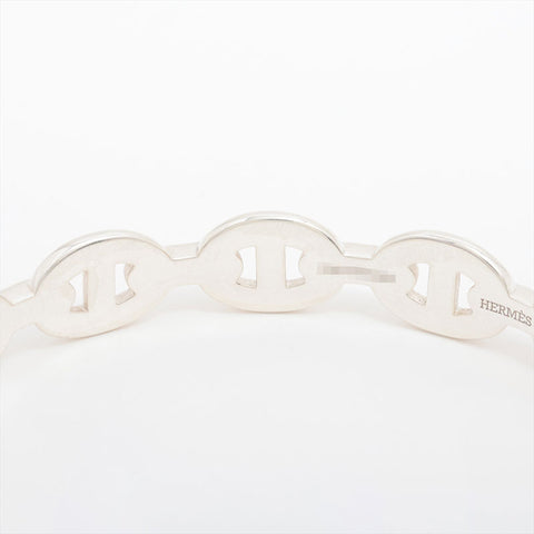 エルメス HERMES 925 23年製 シェーヌダンク ブレスレット シルバー WS15838
