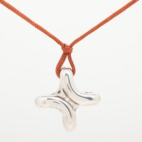 HERMES Ag925 Lima GM Necklace Silver WS15839