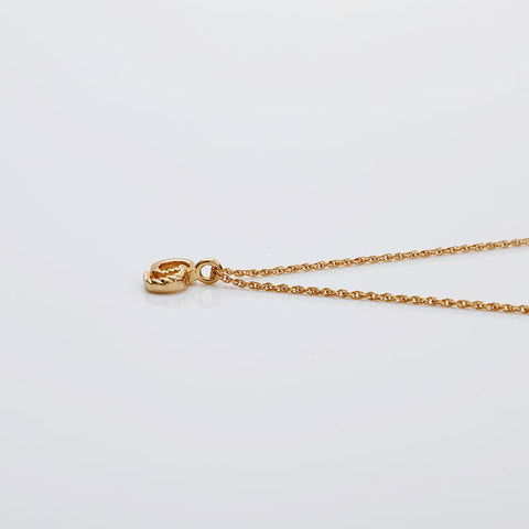 Christian Dior CD logo Necklace gold WS15843