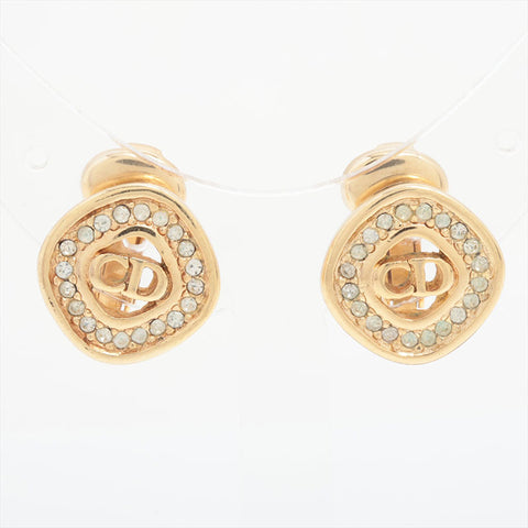 Christian Dior CD logo Earring gold WS15844