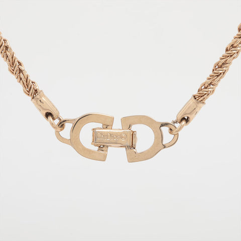 クリスチャンディオール Christian Dior CDロゴ ネックレス ゴールド WS15847
