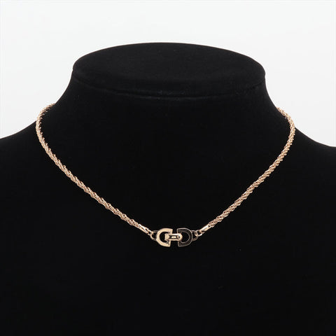 クリスチャンディオール Christian Dior CDロゴ ネックレス ゴールド WS15847