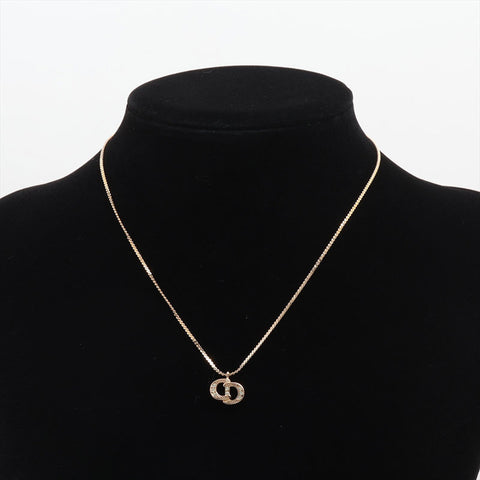 クリスチャンディオール Christian Dior CDロゴ ネックレス ゴールド WS15848