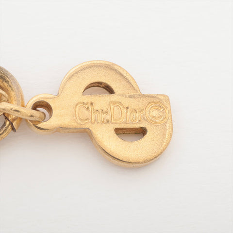 クリスチャンディオール Christian Dior CDロゴ ネックレス ゴールド WS15854