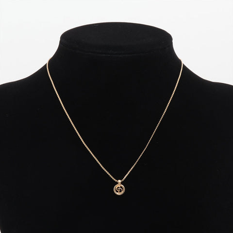 クリスチャンディオール Christian Dior CDロゴ ネックレス ゴールド WS15854