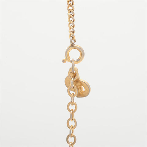 クリスチャンディオール Christian Dior CDロゴ ネックレス ゴールド WS15855