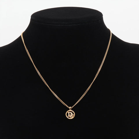 クリスチャンディオール Christian Dior CDロゴ ネックレス ゴールド WS15855