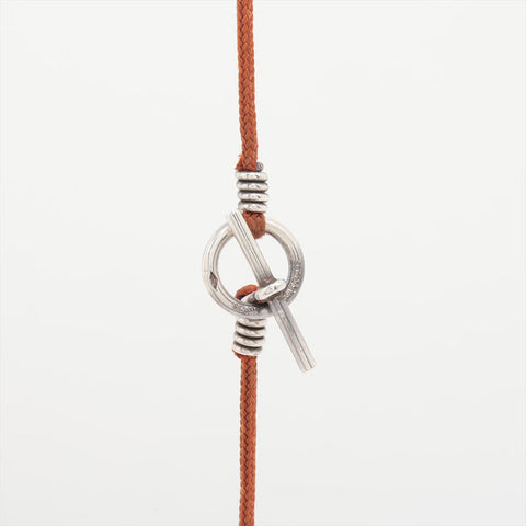 HERMES Ag925 Lima GM Necklace Silver WS15859