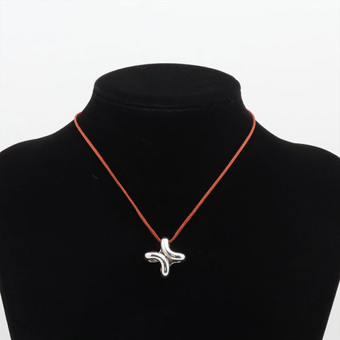 HERMES Ag925 Lima GM Necklace Silver WS15859