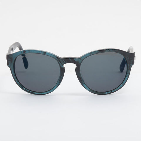 CHANEL COCO Mark sunglasses blue WS15865