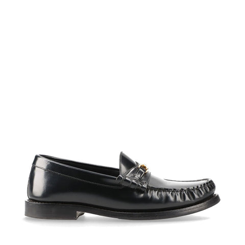 セリーヌ CELINE トリオンフ レザー Size:35 ローファー ブラック WS15880