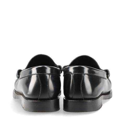 セリーヌ CELINE トリオンフ レザー Size:35 ローファー ブラック WS15880
