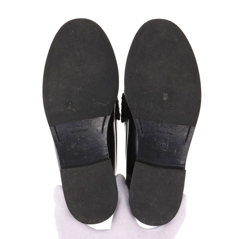 セリーヌ CELINE トリオンフ レザー Size:35 ローファー ブラック WS15880