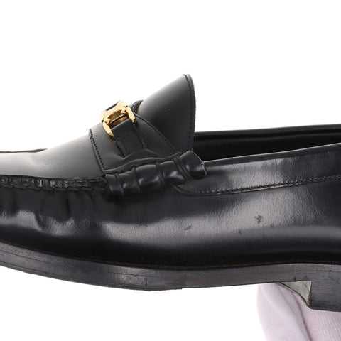 セリーヌ CELINE トリオンフ レザー Size:35 ローファー ブラック WS15880