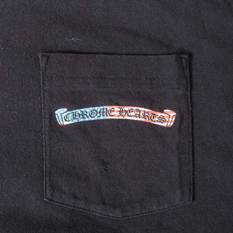 クロムハーツ CHROME HEARTS ×MATTY BOY アメリカンフラッグ Size:XL 長袖Ｔシャツ ブラック WS15883