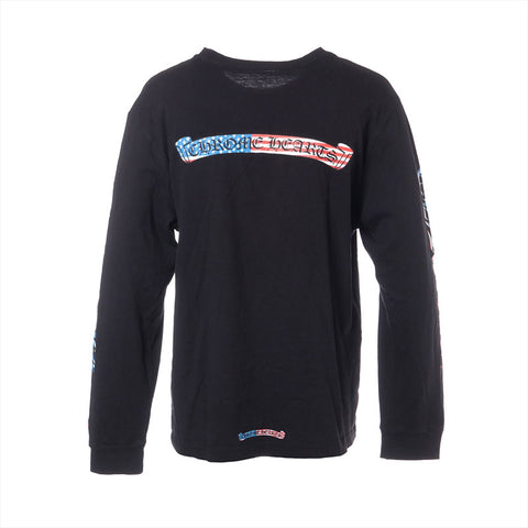 クロムハーツ CHROME HEARTS ×MATTY BOY アメリカンフラッグ Size:XL 長袖Ｔシャツ ブラック WS15883
