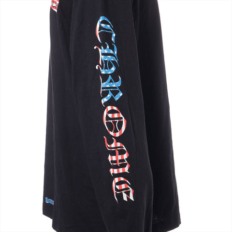 クロムハーツ CHROME HEARTS ×MATTY BOY アメリカンフラッグ Size:XL 長袖Ｔシャツ ブラック WS15883