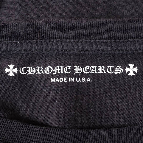 クロムハーツ CHROME HEARTS ×MATTY BOY アメリカンフラッグ Size:XL 長袖Ｔシャツ ブラック WS15883