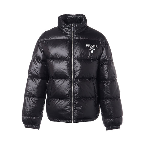 PRADA Size:S Feather Down 2022AW Logo Jacket black WS15885